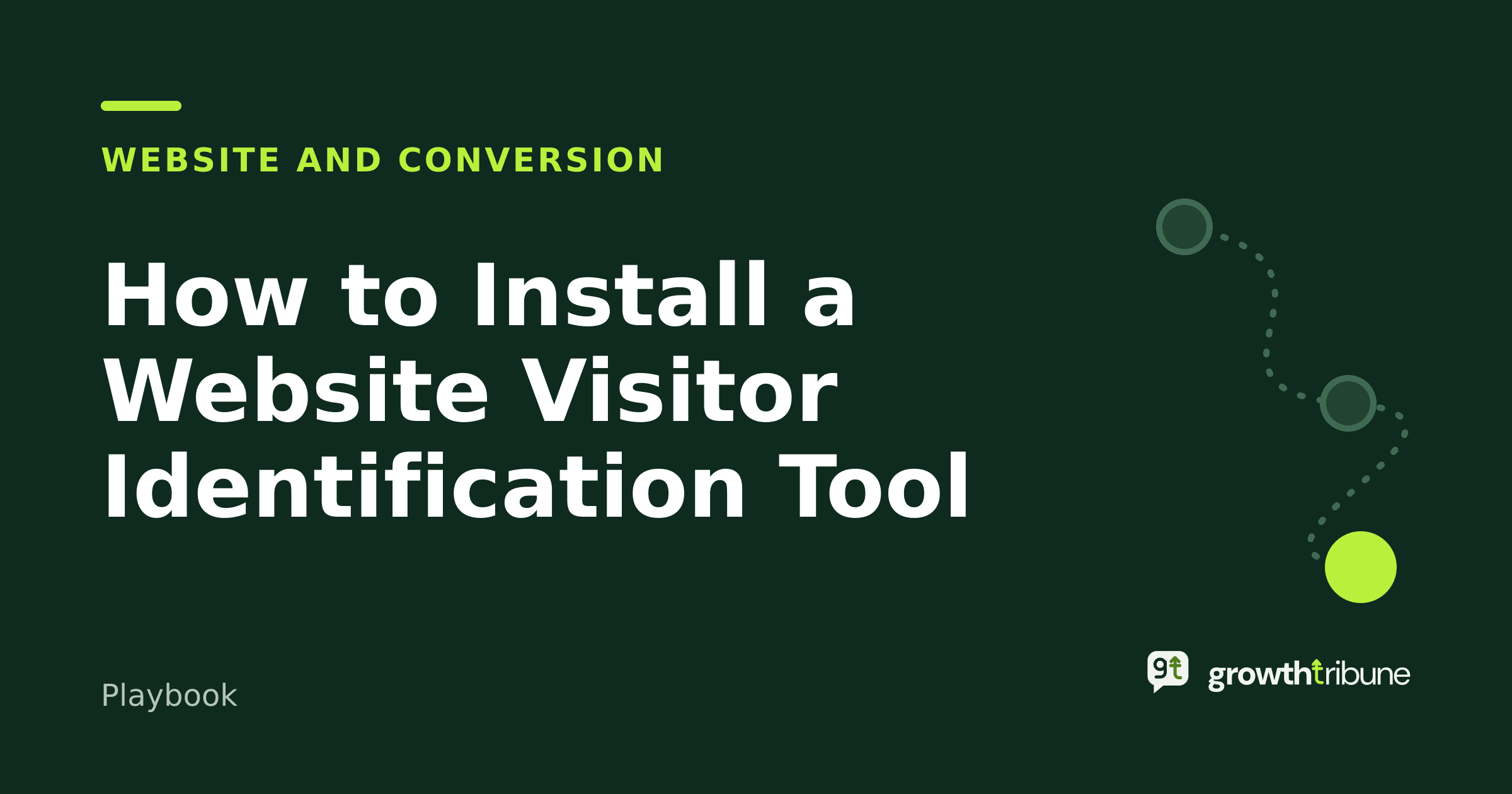 Cover image for “How to Install a Website Visitor Identification Tool”