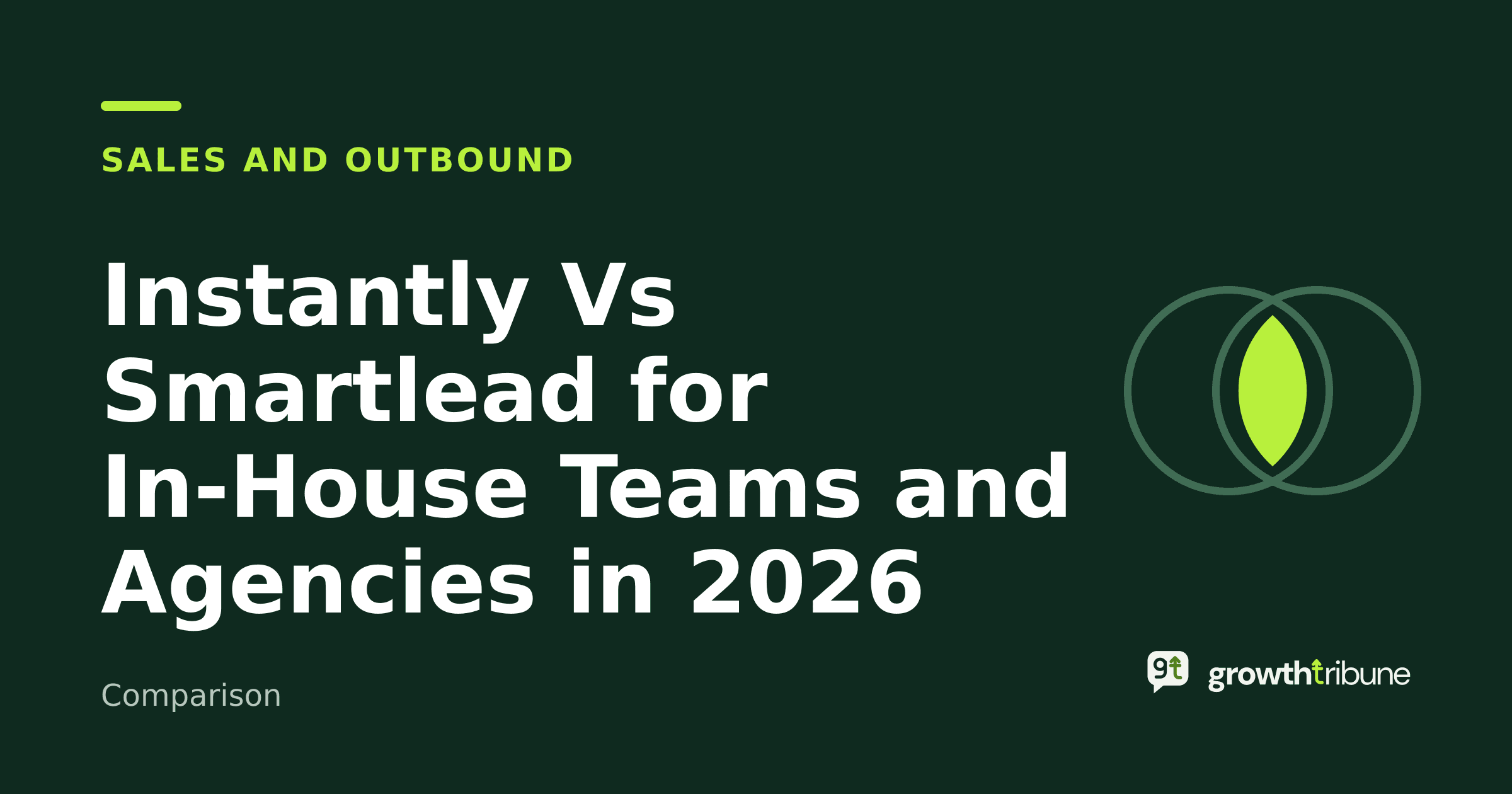 Cover image for “Instantly Vs Smartlead for In-House Teams and Agencies in 2026”