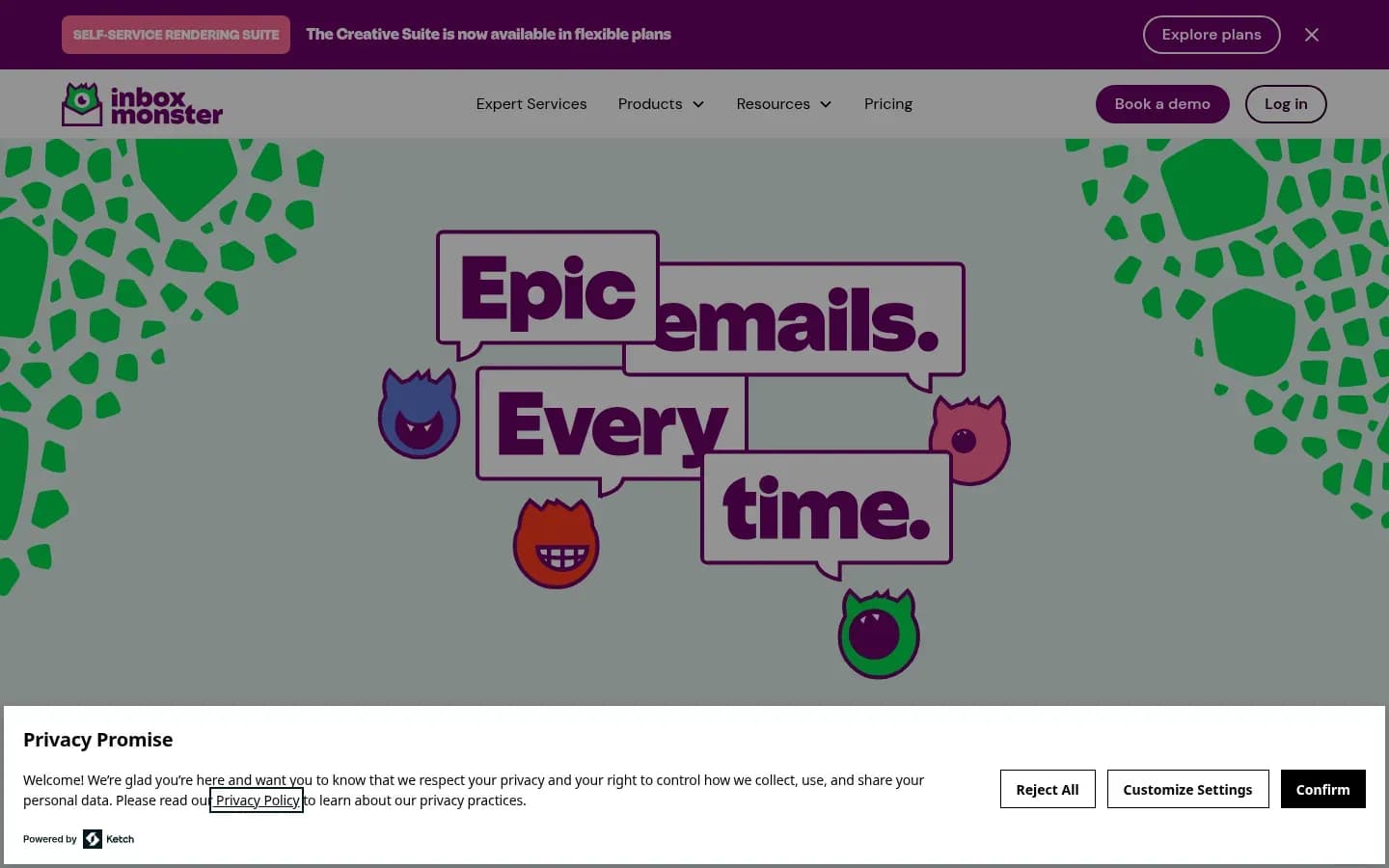 Inbox Monster website