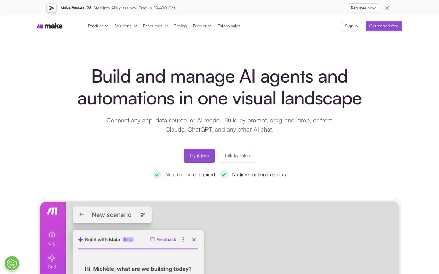 Make website