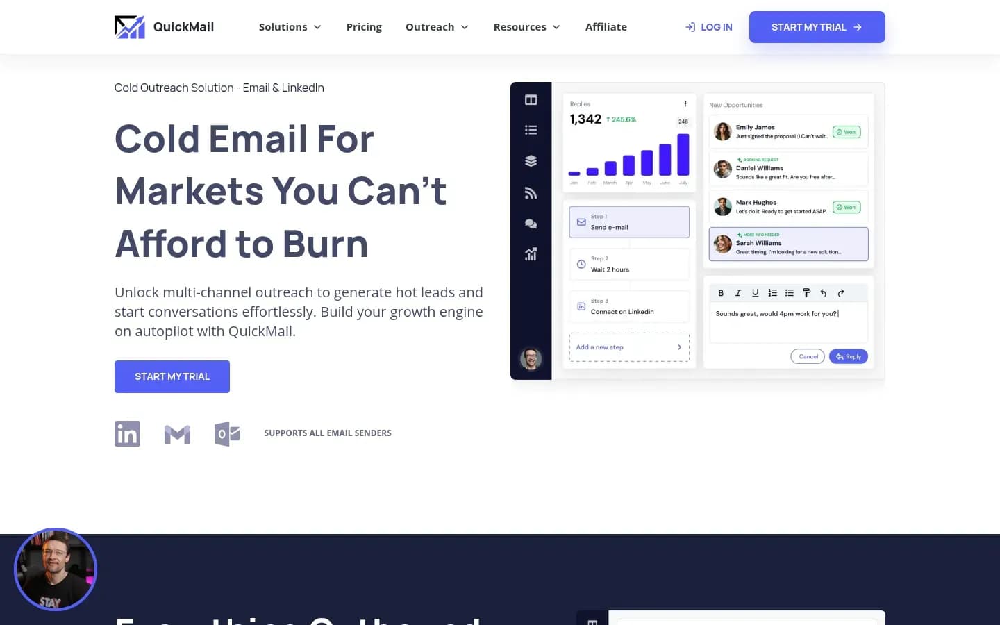 QuickMail website