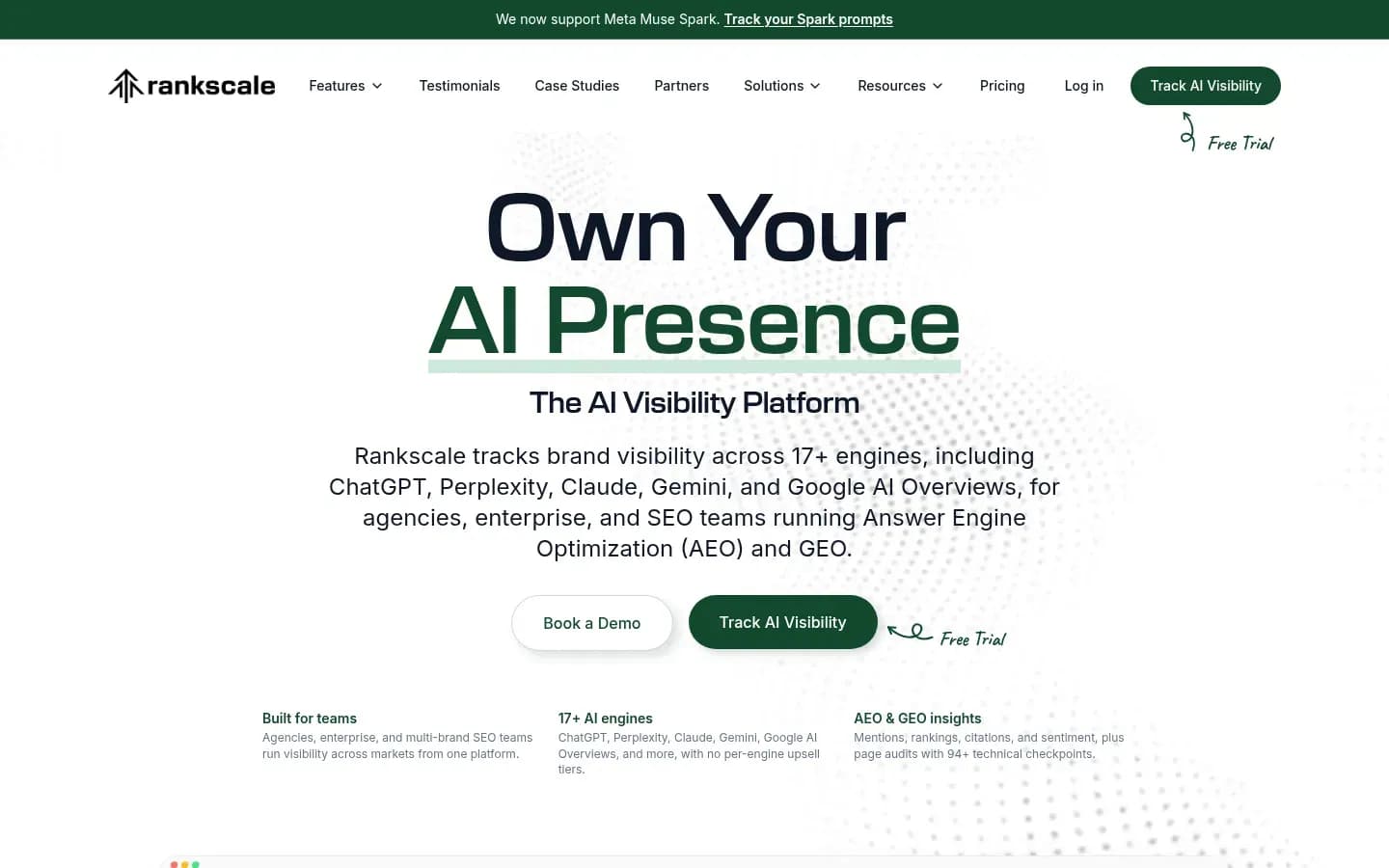 Rankscale website