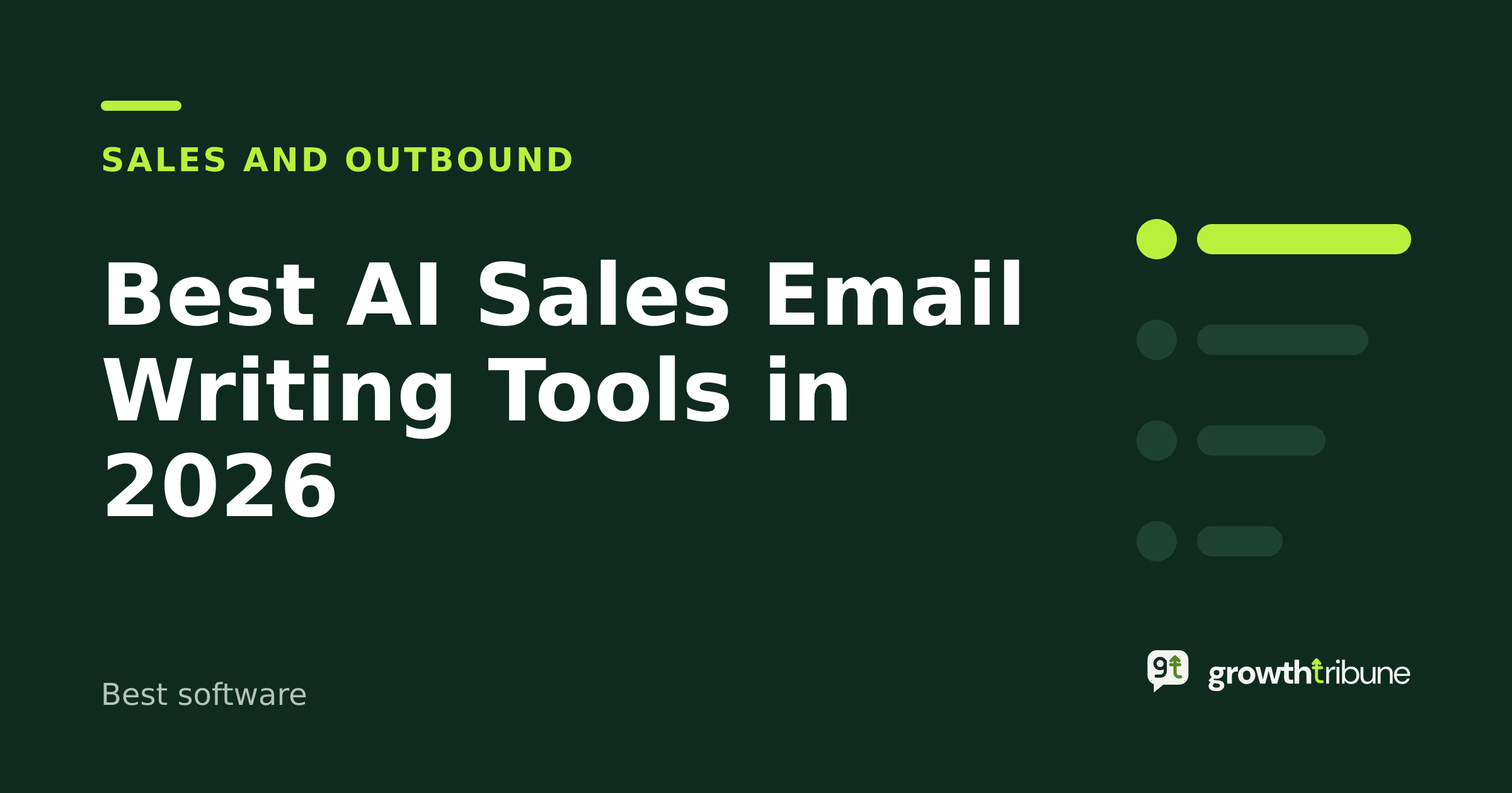 Cover image for “Best AI Sales Email Writing Tools in 2026”