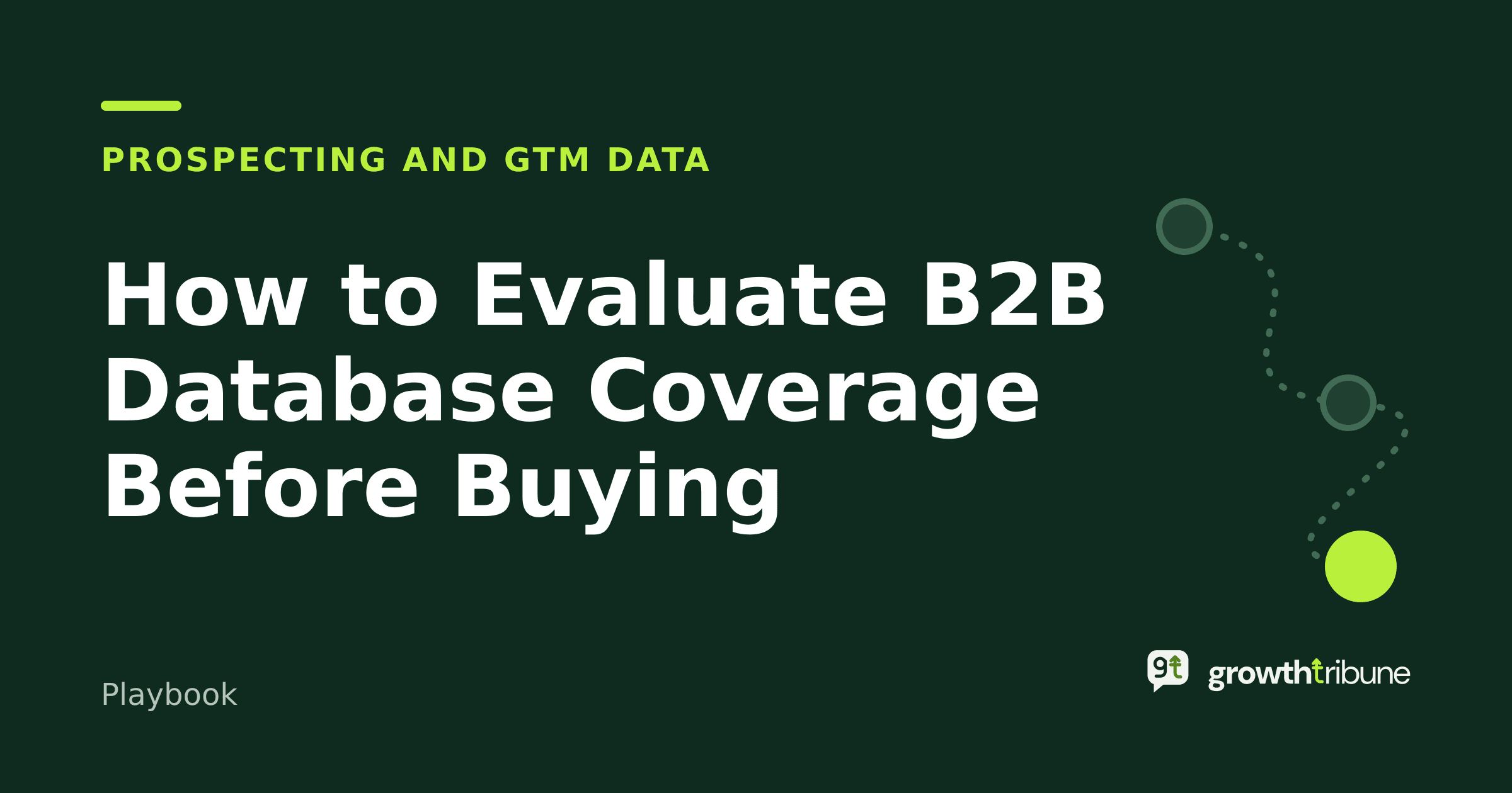 Cover image for “How to Evaluate B2B Database Coverage Before Buying”