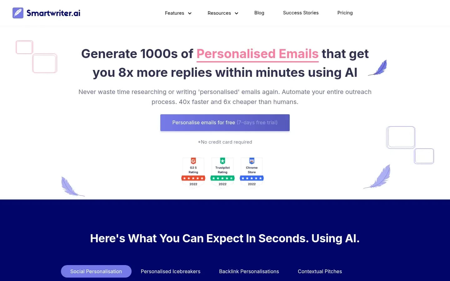 SmartWriter website